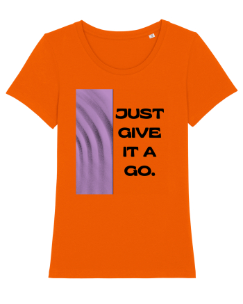 Just Give It A Go3 Bright Orange