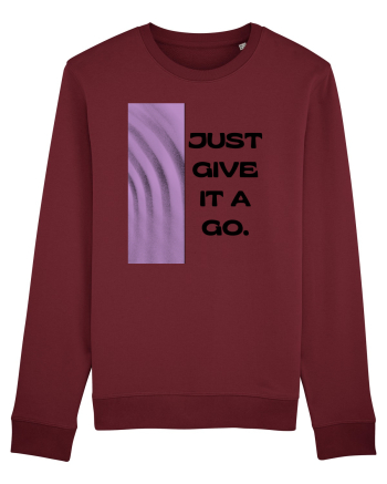 Just Give It A Go3 Burgundy