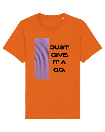 Just Give It A Go3 Bright Orange