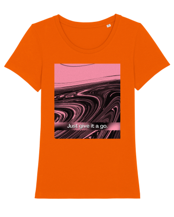 Just Give It A Go4 Bright Orange