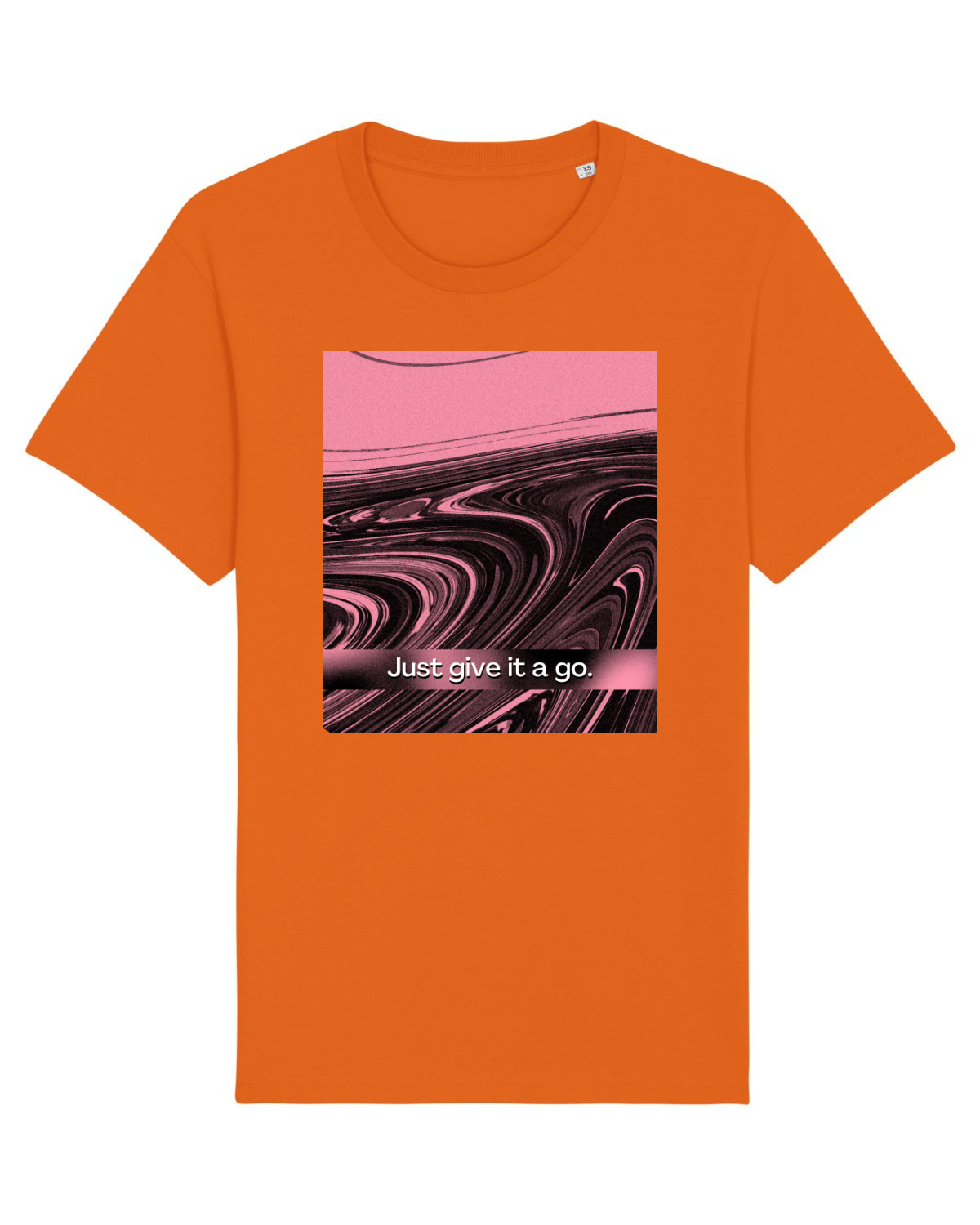 Tricou mânecă scurtă Unisex Rocker Bright Orange