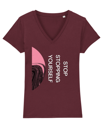 Stop Stopping Yourself3 Burgundy