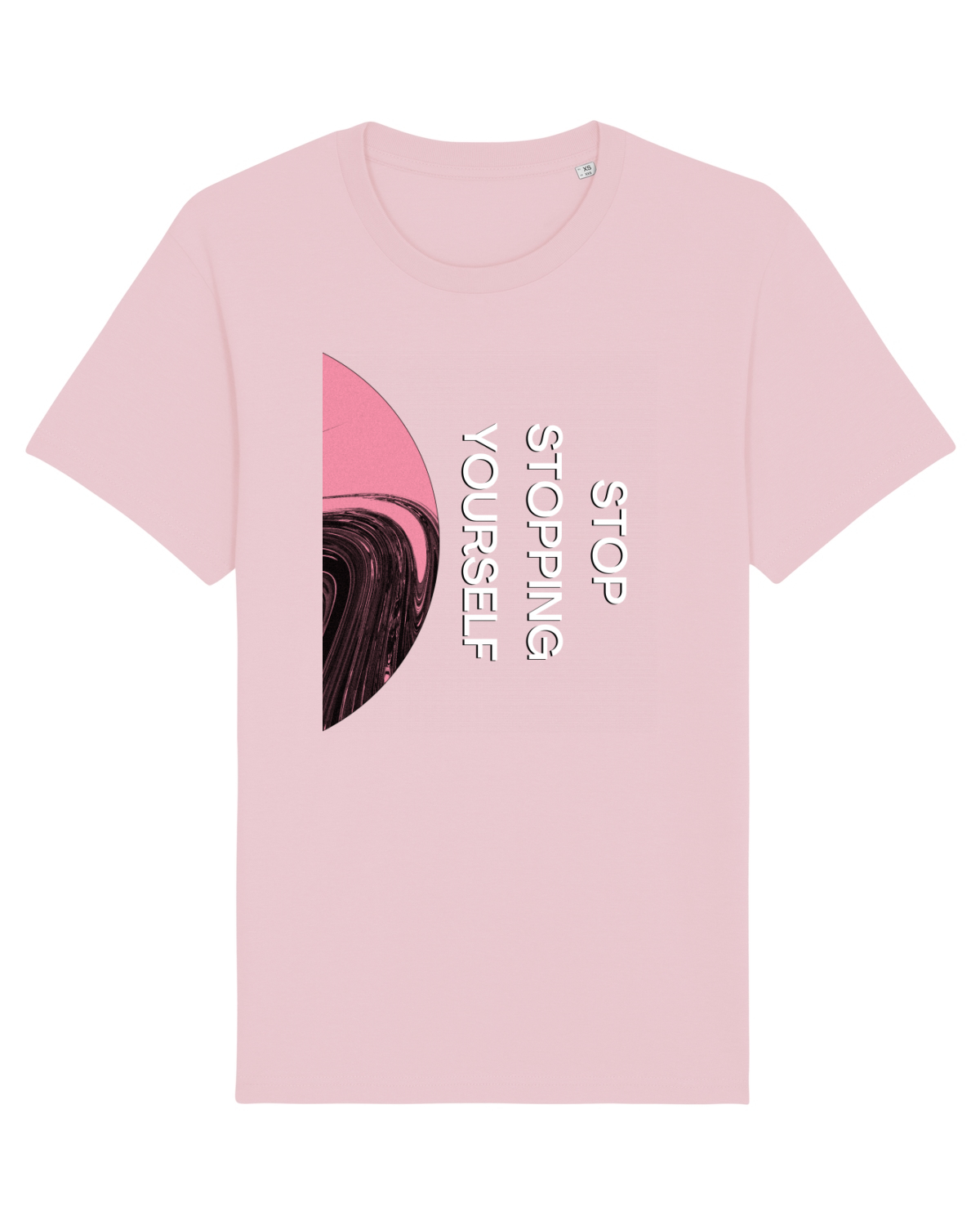 Tricou mânecă scurtă Unisex Rocker Cotton Pink