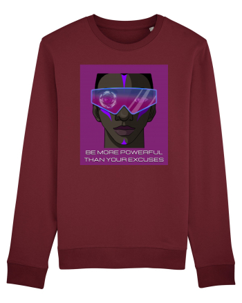be more powerful than your excuses4 Burgundy