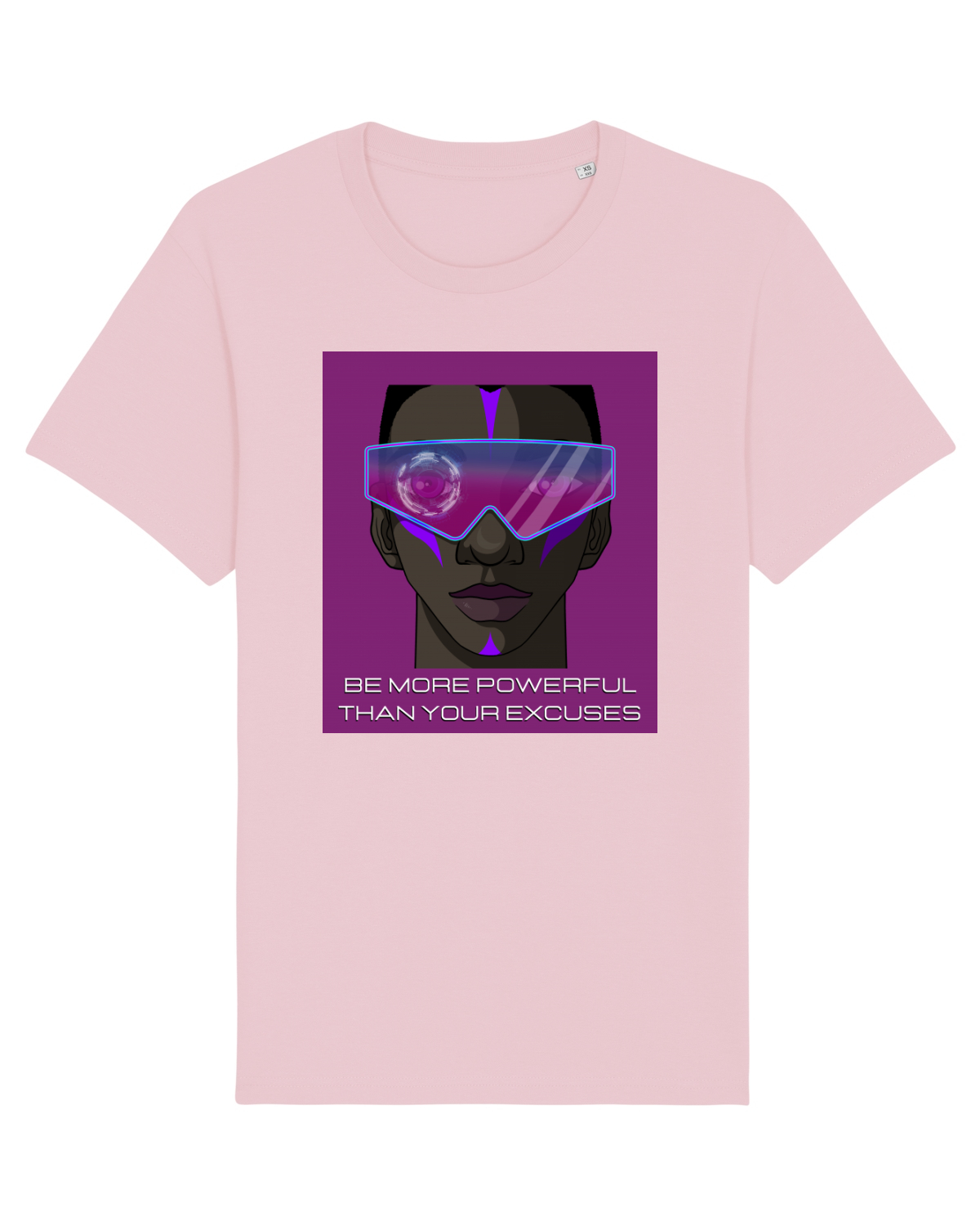 Tricou mânecă scurtă Unisex Rocker Cotton Pink