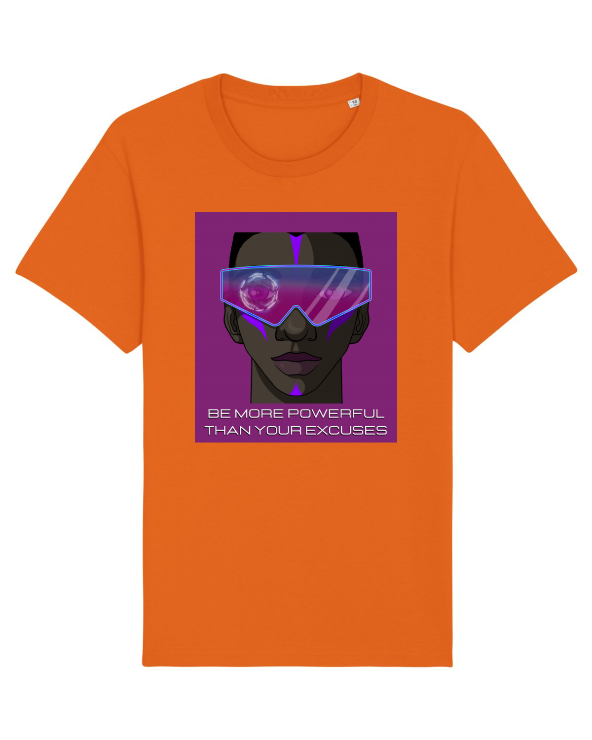 Tricou mânecă scurtă Unisex Rocker Bright Orange