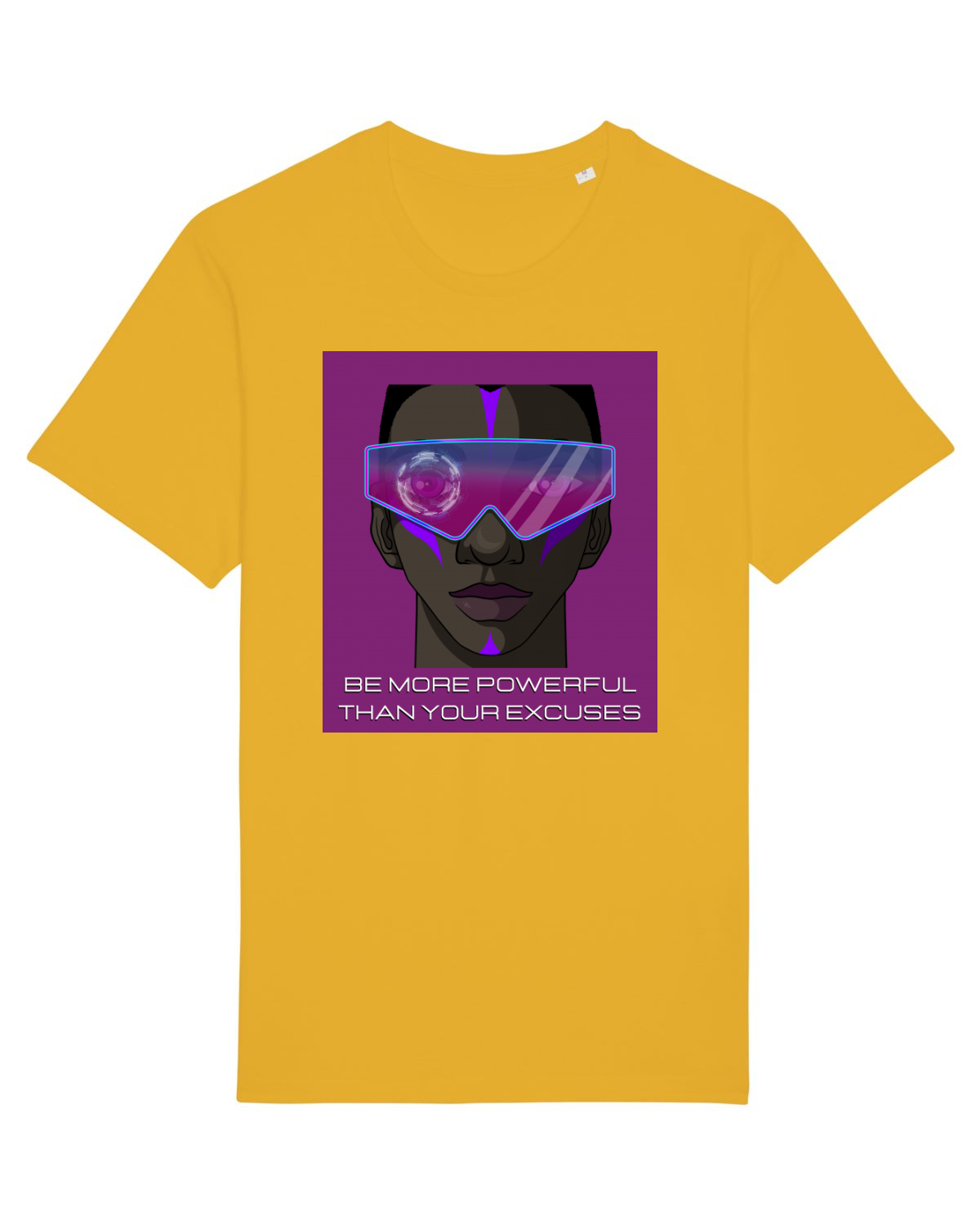 Tricou mânecă scurtă Unisex Rocker Spectra Yellow