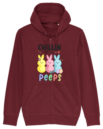 Chillin With My Peeps Burgundy