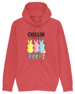 Chillin With My Peeps Hanorac cu fermoar Unisex Connector
