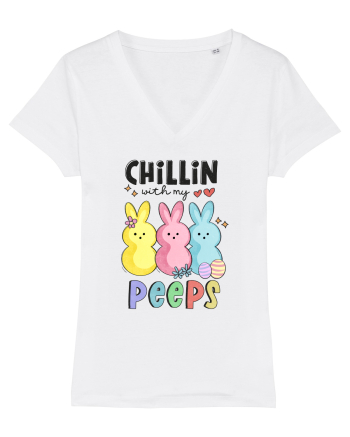 Chillin With My Peeps White
