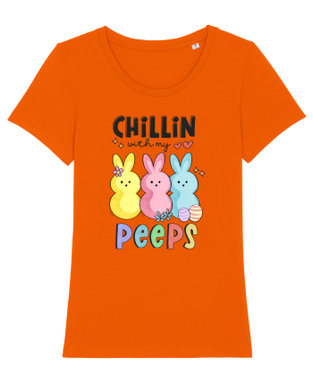 Chillin With My Peeps Bright Orange