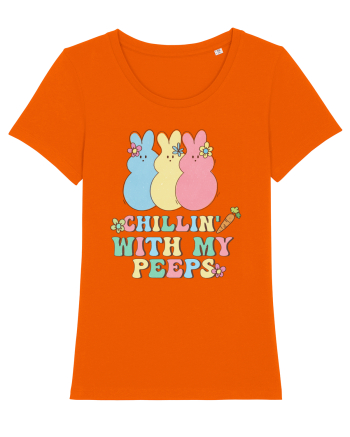 Chillin With My Peeps Bright Orange