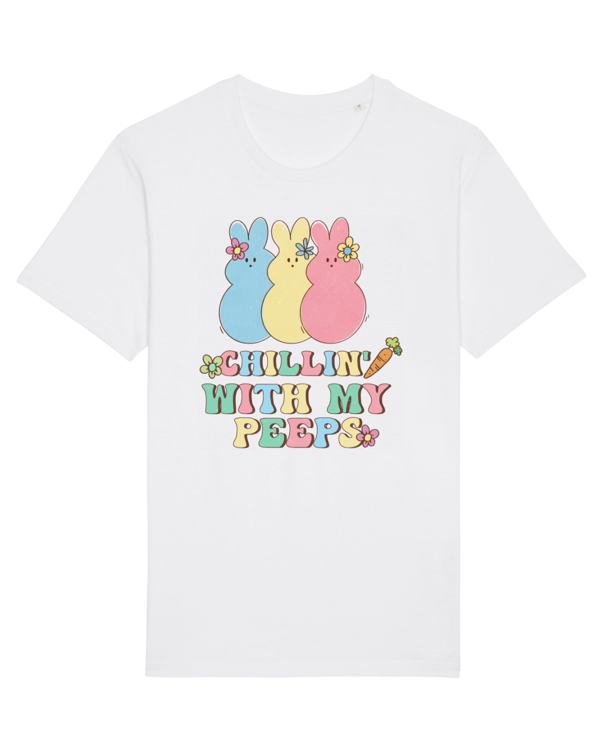 Tricou mânecă scurtă Unisex Rocker White