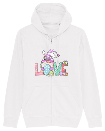 Easter Gnome Love White