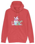 Easter Gnome Love Hanorac cu fermoar Unisex Connector