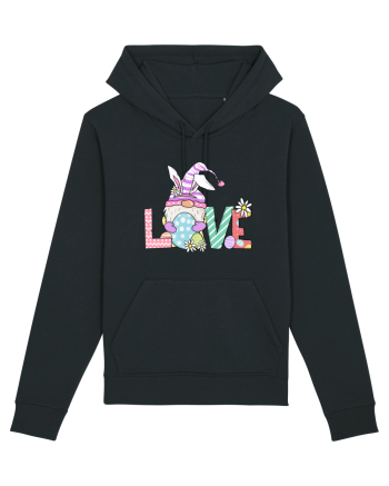 Easter Gnome Love Black