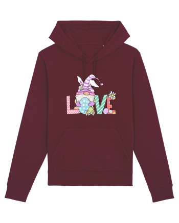 Easter Gnome Love Burgundy