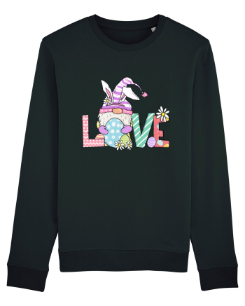Easter Gnome Love Black