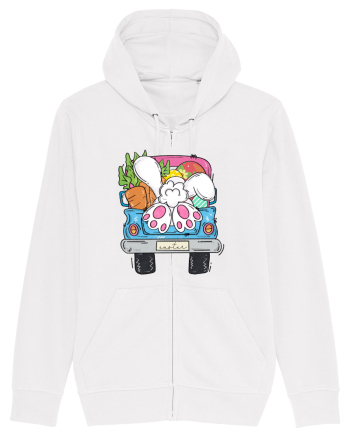 Funny Easter Truck White