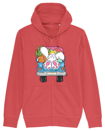 Funny Easter Truck Carmine Red