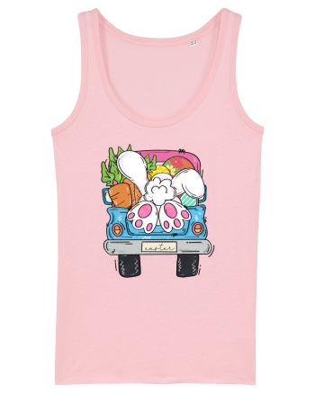 Funny Easter Truck Cotton Pink