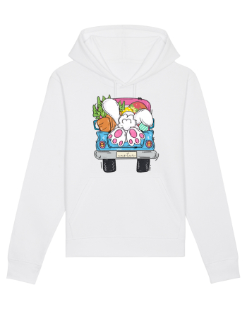 Funny Easter Truck White
