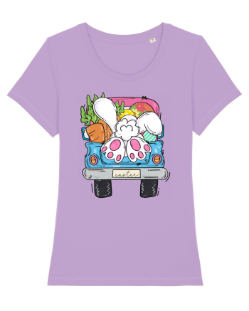 Funny Easter Truck Lavender Dawn