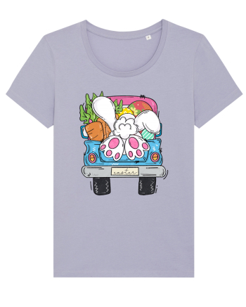 Funny Easter Truck Lavender