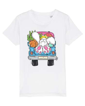 Funny Easter Truck White