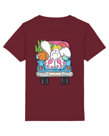 Funny Easter Truck Burgundy