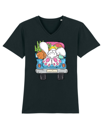 Funny Easter Truck Black