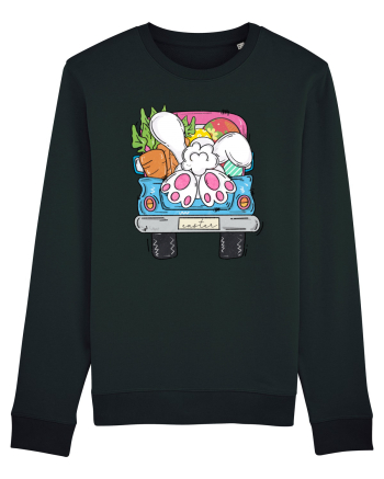Funny Easter Truck Black