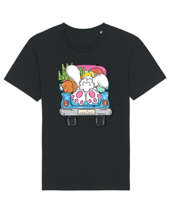 Funny Easter Truck Black