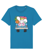 Funny Easter Truck Tricou mânecă scurtă Unisex Rocker