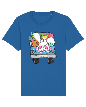 Funny Easter Truck Royal Blue