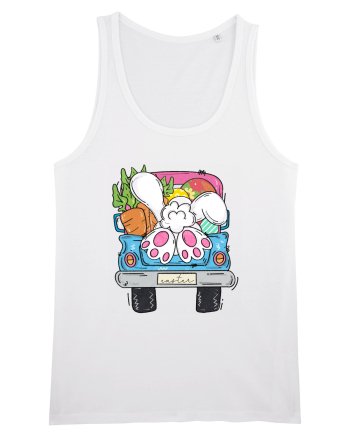 Funny Easter Truck White