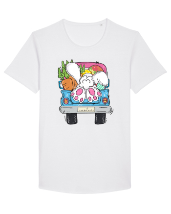 Funny Easter Truck White