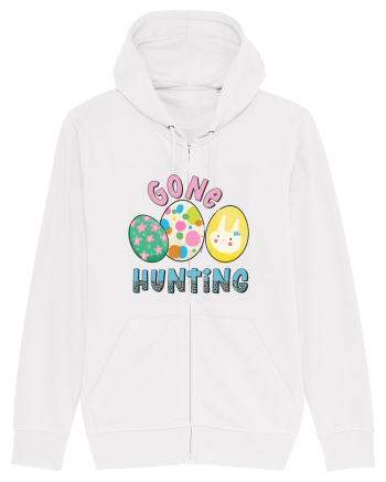 Gone Hunting Easter Eggs White
