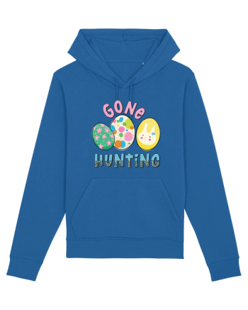 Gone Hunting Easter Eggs Royal Blue