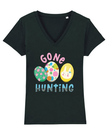 Gone Hunting Easter Eggs Black