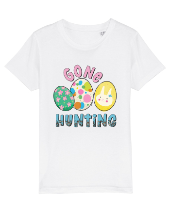 Gone Hunting Easter Eggs White