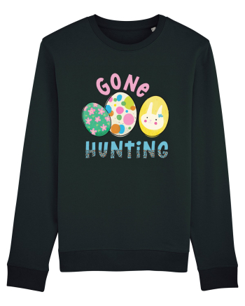 Gone Hunting Easter Eggs Black