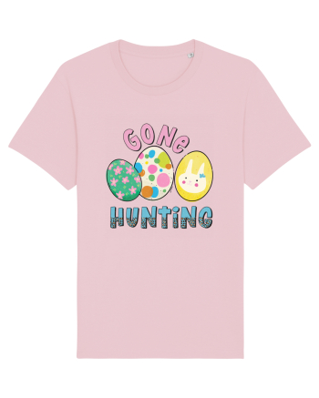 Gone Hunting Easter Eggs Cotton Pink