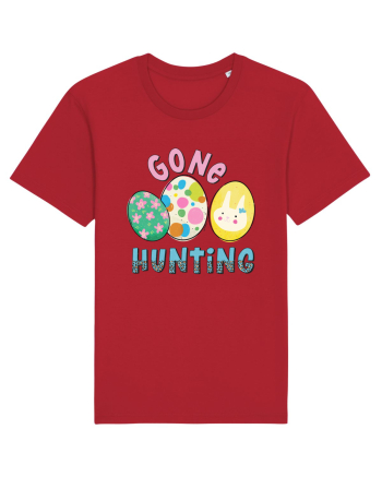 Gone Hunting Easter Eggs Red