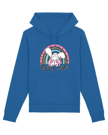 Happy Easter Rainbow Royal Blue