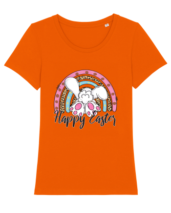 Happy Easter Rainbow Bright Orange
