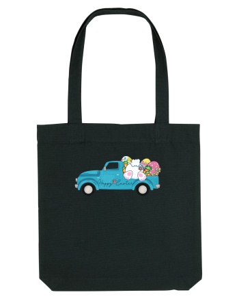 Happy Easter Truck Black