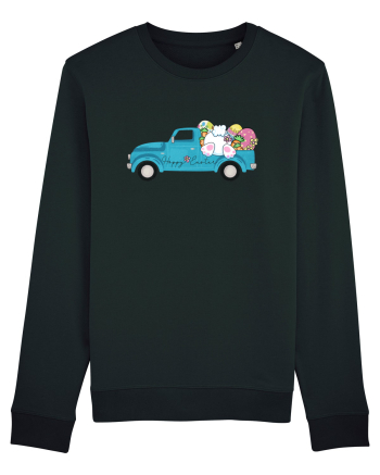 Happy Easter Truck Black