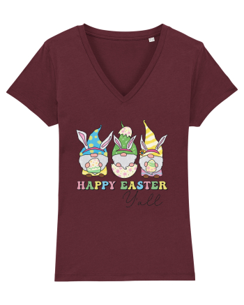 Happy Easter Y'all Burgundy