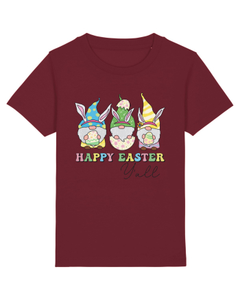 Happy Easter Y'all Burgundy